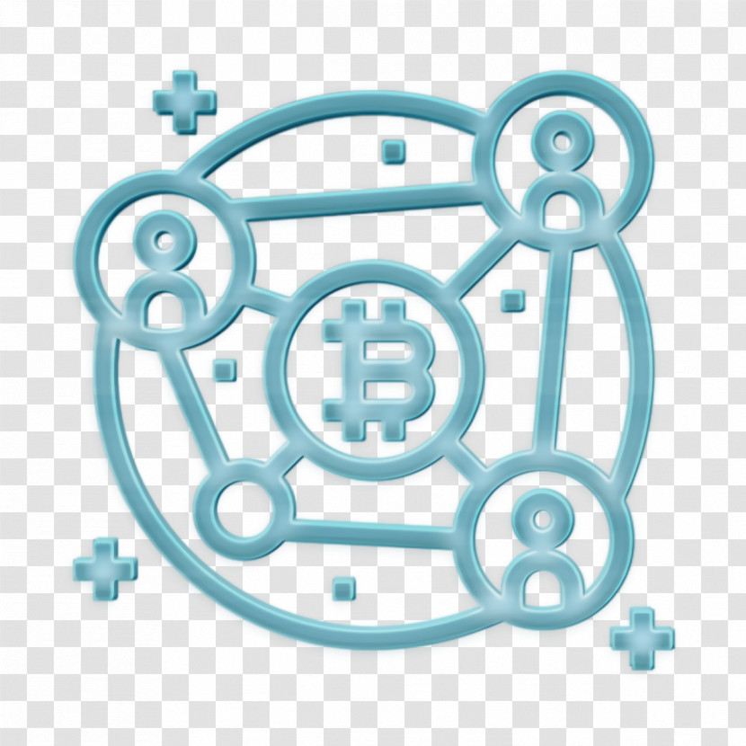 Bitcoin Icon Blockchain Icon Transparent PNG