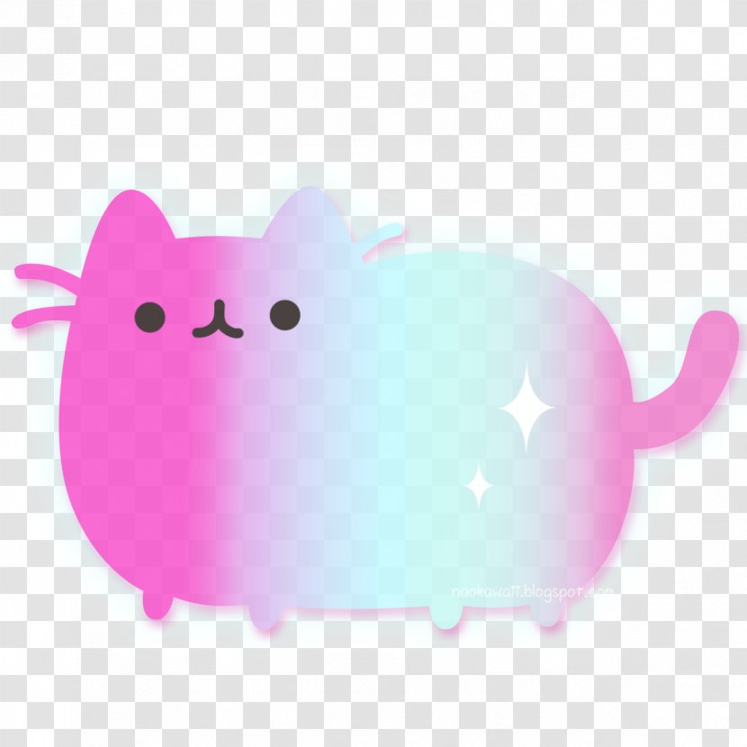 Pusheen Cat Rainbow Clip Art Transparent PNG