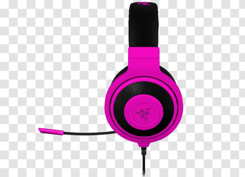 Razer Inc. Headphones Headset Kraken Pro Microphone - Purple Transparent PNG