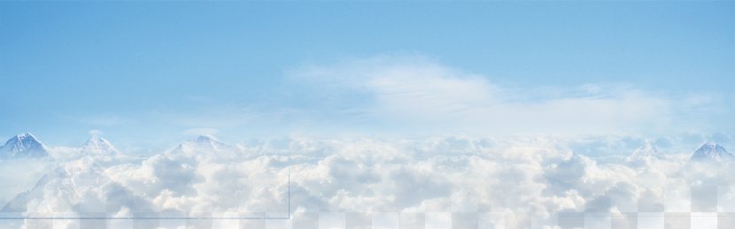 Sky Blue Cumulus Energy Tree - Horizon - Cloud Transparent PNG
