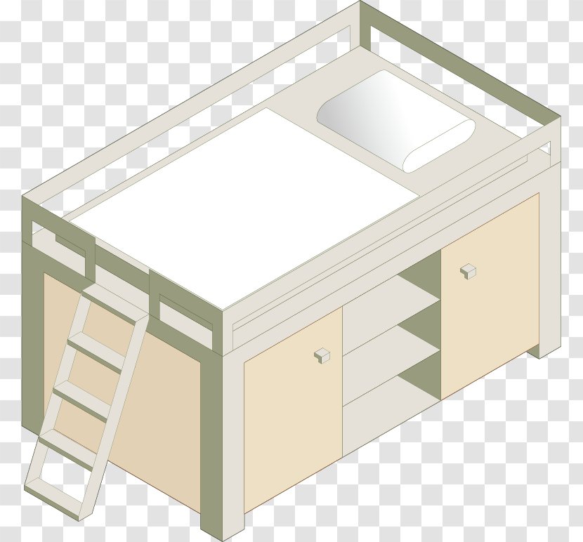 Bed Furniture Euclidean Vector - Vecteur - Single Transparent PNG