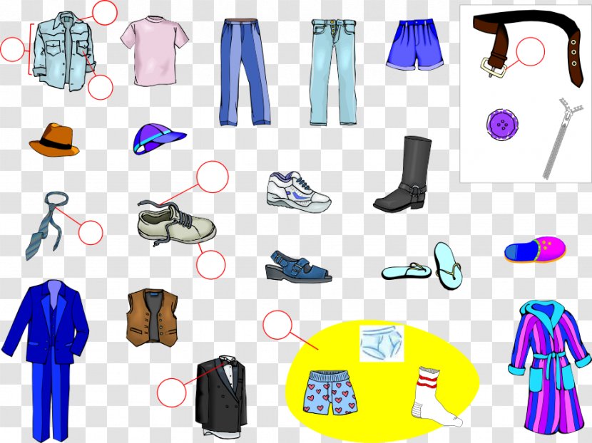 Clothing Vocabulary Pants English Clip Art - Fashion Transparent PNG