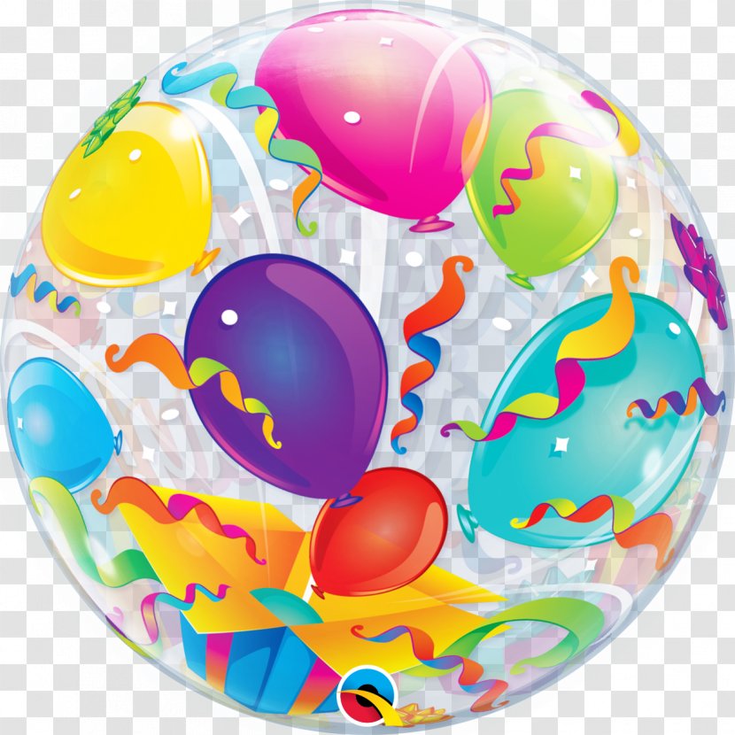 Toy Balloon Birthday Gift Party - Confetti Transparent PNG
