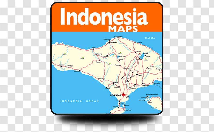 Digital Mapping Bandung Bali East Java - World - Indonesia Map Transparent PNG