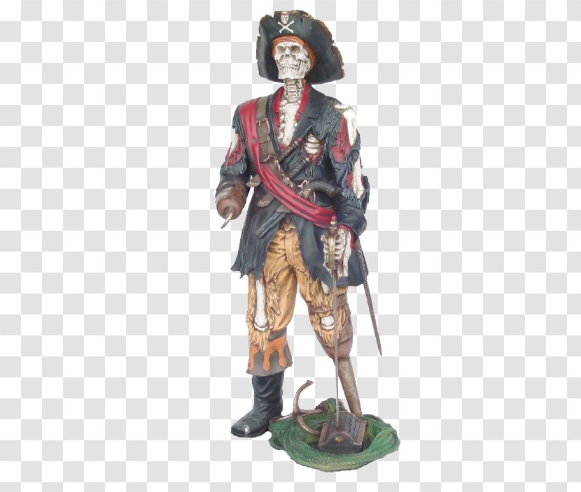 Piracy Captain Hook Jack Sparrow Statue Pirates Of The Caribbean - Grenadier Transparent PNG