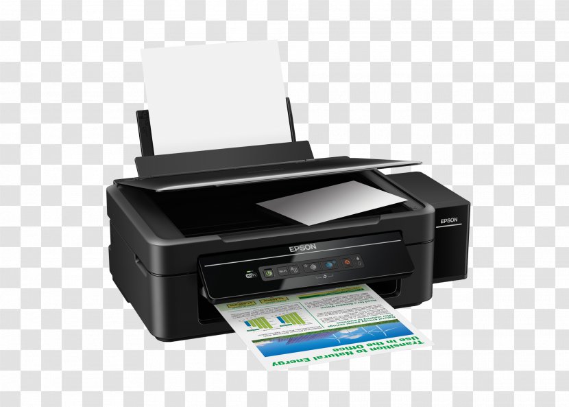 Epson Inkjet Printing Printer Wi-Fi - Multifunction Transparent PNG