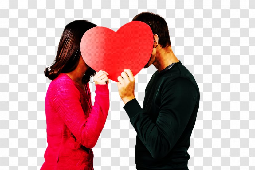 Valentine's Day - Gesture - Kiss Transparent PNG