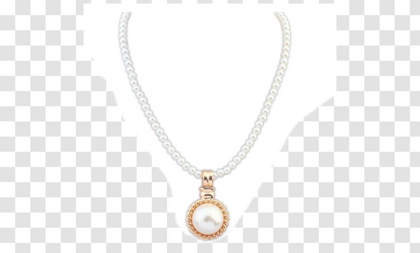 Locket Necklace Pearl Body Jewellery Transparent PNG