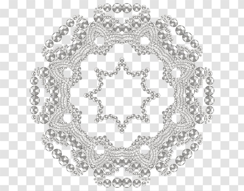 Black And White Stock Photography Alamy Pattern - Monochrome - Flowers Diamond Jewelry Transparent PNG