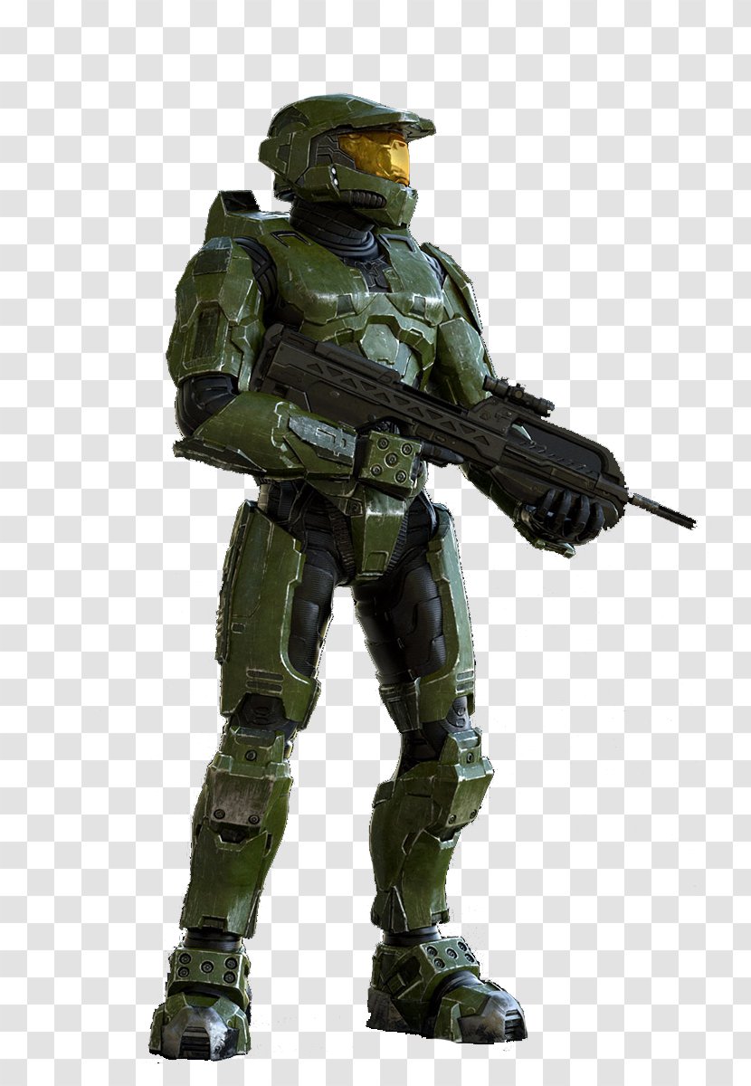 Halo 2 3 Halo: Combat Evolved Anniversary 5: Guardians Master Chief - Action Toy Figures Transparent PNG