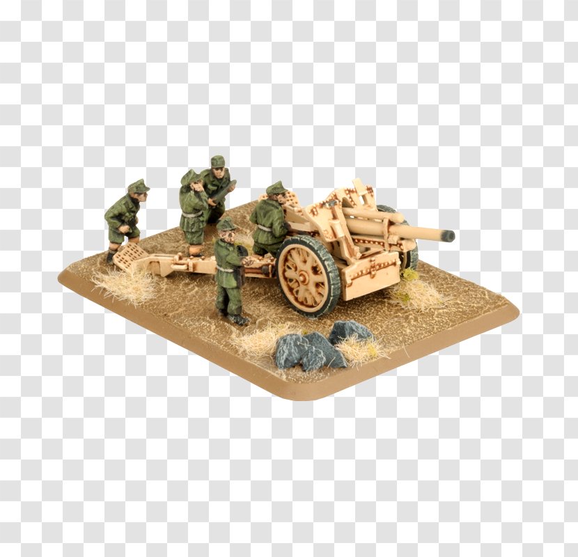 Second World War 10.5 Cm LeFH 18 Artillery Flames Of El Alamein - Figurine Transparent PNG
