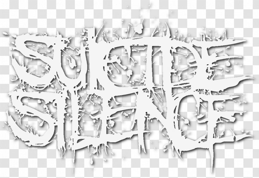 Calligraphy Line Art Sketch - Monochrome - Selftitled Tour Transparent PNG
