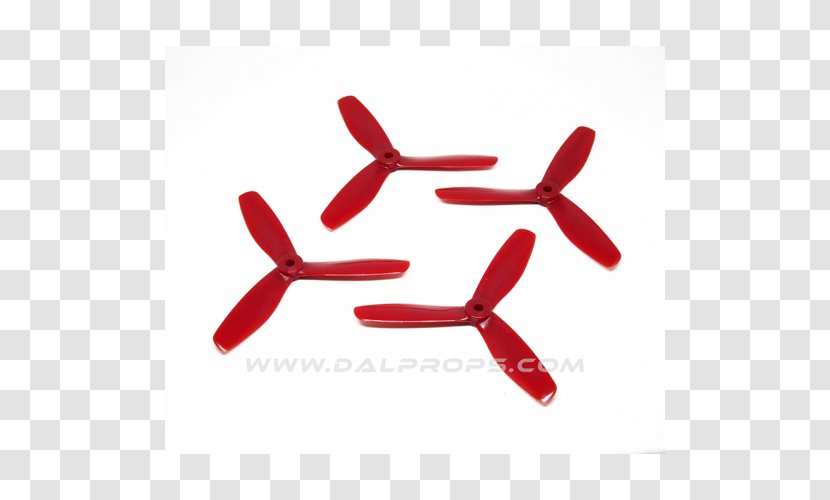 Airplane Single-blade Propeller Quadcopter Radio Control - Red Transparent PNG