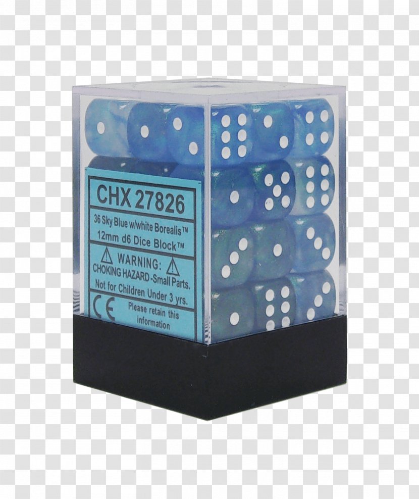 Carousel Dice Font - Blue - Sky And White Transparent PNG