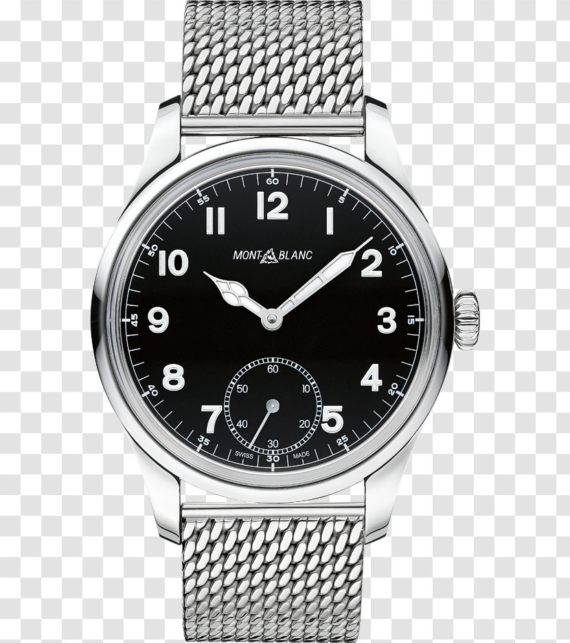 Montblanc Men's Timewalker Villeret Watch Chronograph - Leather - Bijouterie Transparent PNG