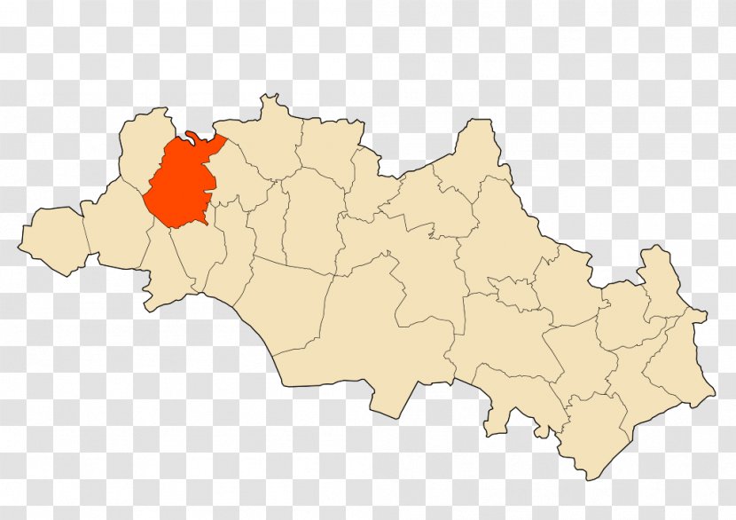 Aïn M'Lila District Fakroun Map Kercha - Wilayah Transparent PNG