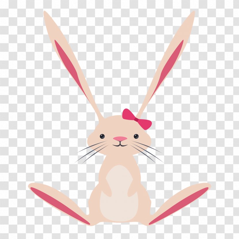 Easter Bunny Hare Domestic Rabbit Vertebrate Transparent PNG