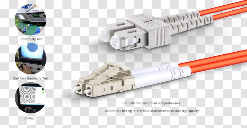 Network Cables Electrical Connector Cable Multi-mode Optical Fiber - Electronics Accessory - Multimode Transparent PNG