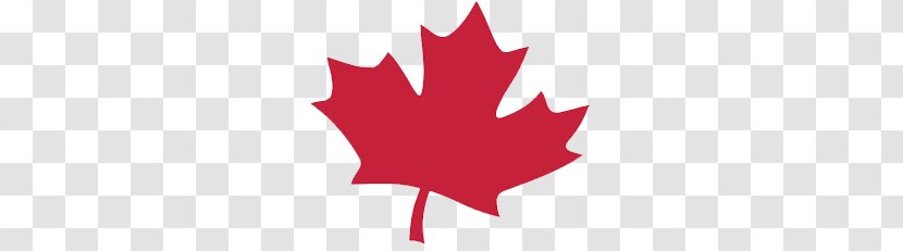 Maple Leaf Flag Of Canada Clip Art - Wikimedia Commons Transparent PNG