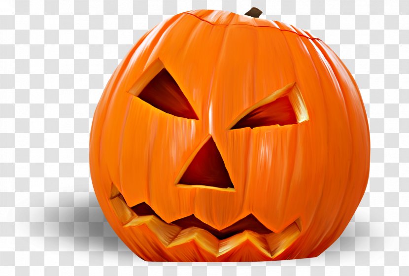 Jack-o-lantern Calabaza Pumpkin Halloween - Holiday - Horror Transparent PNG