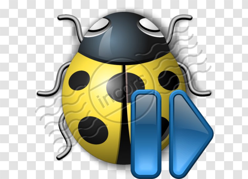 Debugging Clip Art Computer Software Bug Android - Yellow - Forward Transparent PNG