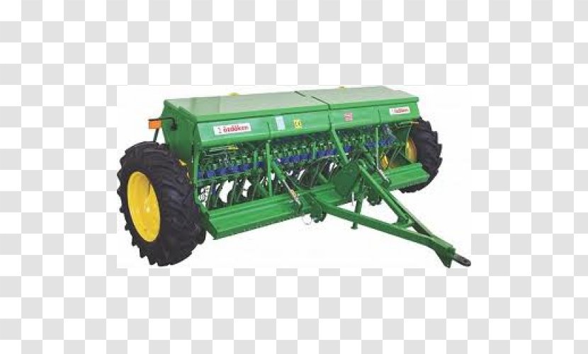 Tractor Machine Seed Drill Agriculture - Seedbed Transparent PNG
