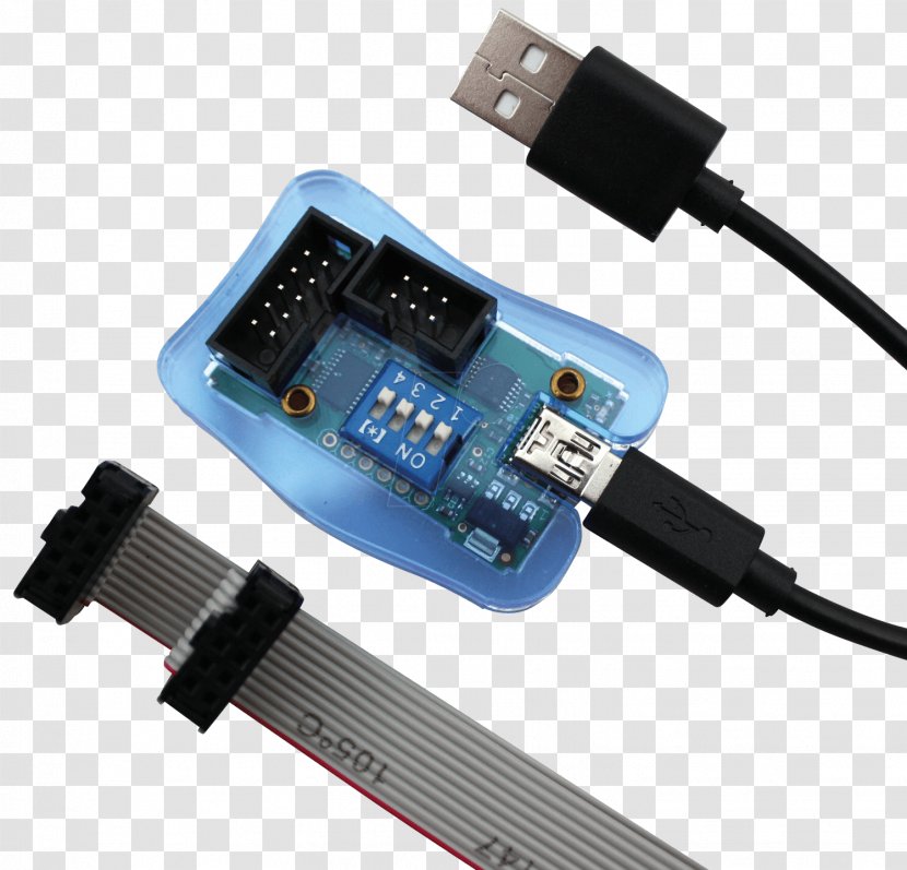 Atmel AVR In-system Programming Hardware Programmer NXP LPC - Avr Attiny Comparison Chart Transparent PNG