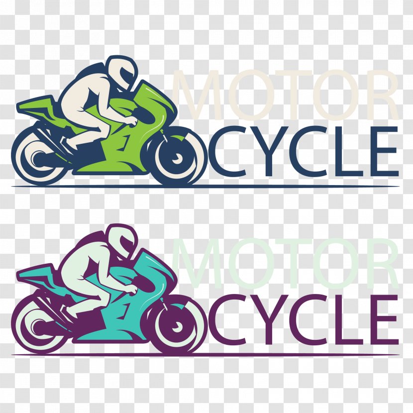 Logo Motorcycle Clip Art - Area - Vector Trademark Transparent PNG