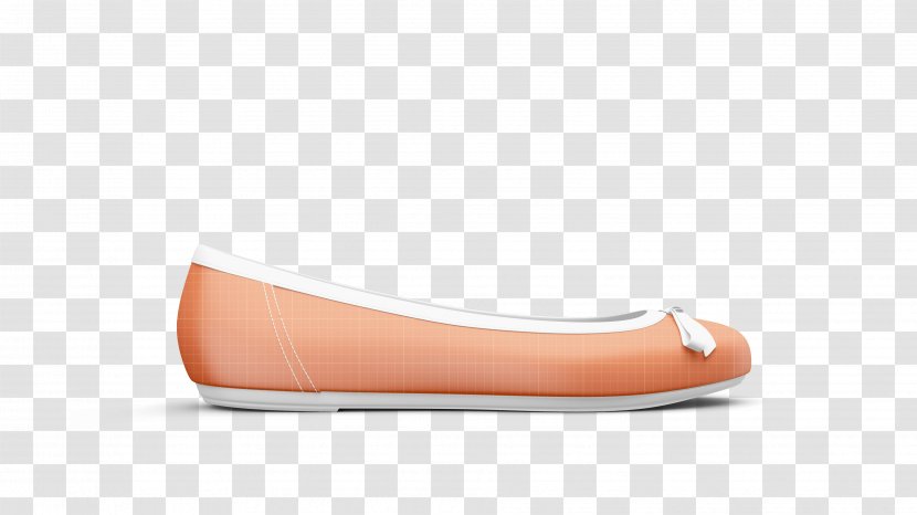 Ballet Flat Shoe - Walking - Creative Mockup Transparent PNG