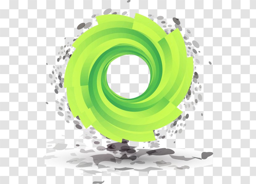 Circle Rotation - Logo - Vector Rotating Ring Transparent PNG