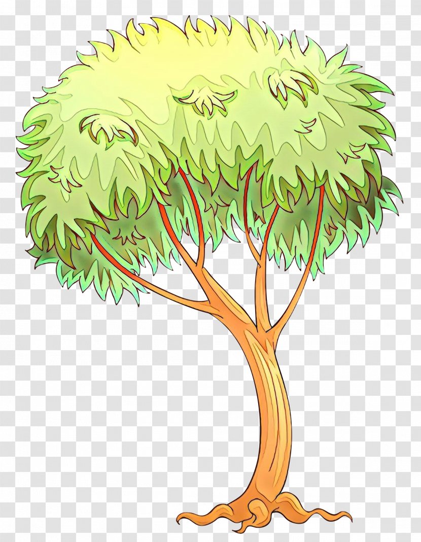 Palm Trees Clip Art Illustration Plant Stem Branch - Plants Transparent PNG