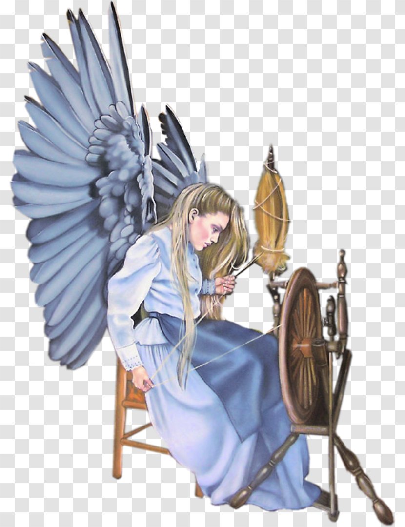 Angel Sewing - Drawing Transparent PNG