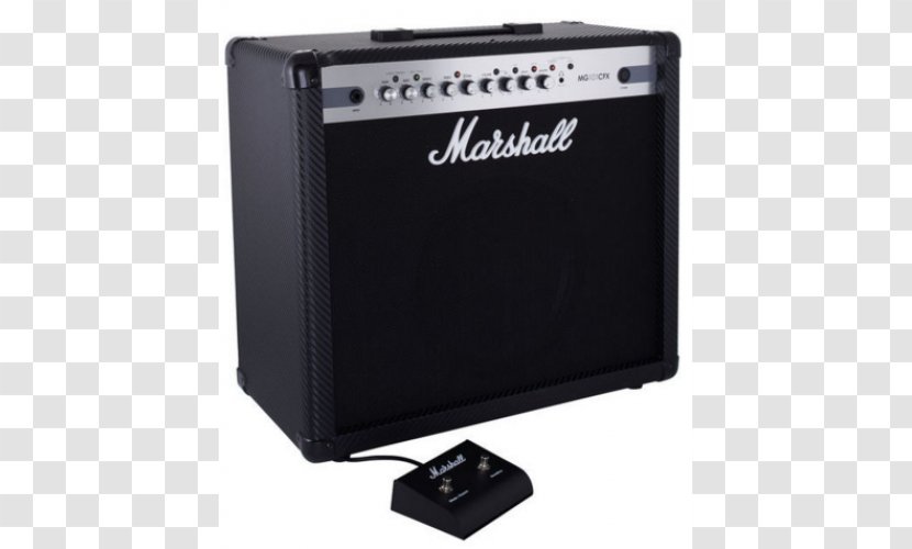 Guitar Amplifier Marshall MG100HCFX Amplification MG30CFX - Hardware - Electric Transparent PNG