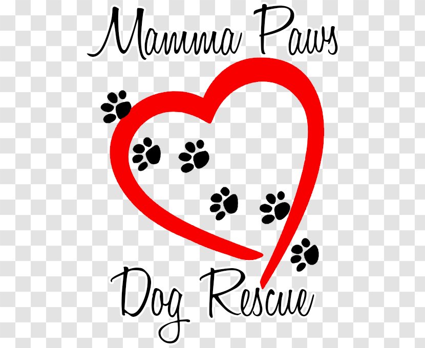 Dog Cat Paw Clip Art Heart - Silhouette Transparent PNG