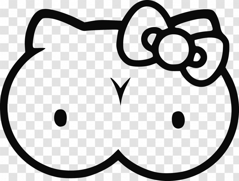 Hello Kitty T-shirt Coloring Book Decal - Text Transparent PNG