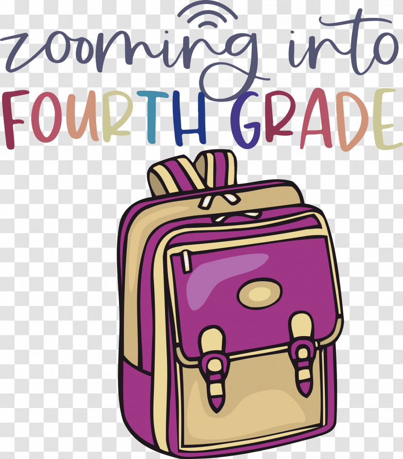 Back To School Fourth Grade Transparent PNG