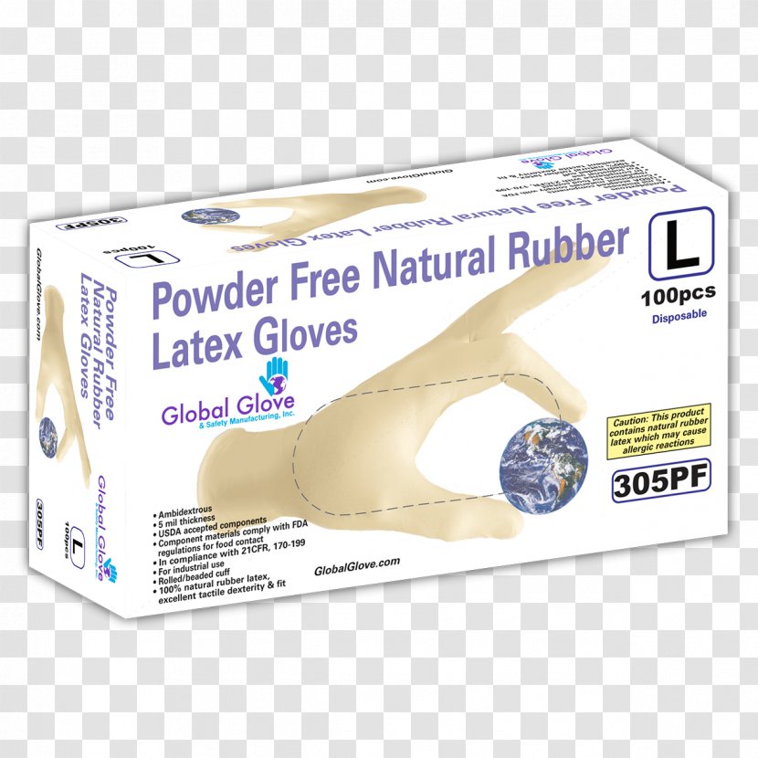 Medical Glove Latex Natural Rubber Disposable Transparent PNG