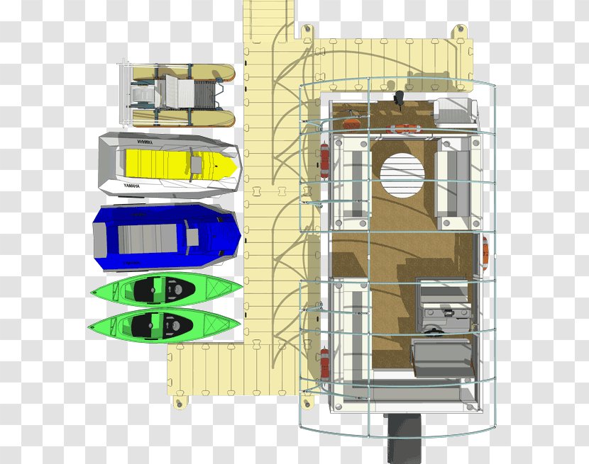 Pier Shore Port Boat Canopy - Wide Transparent PNG