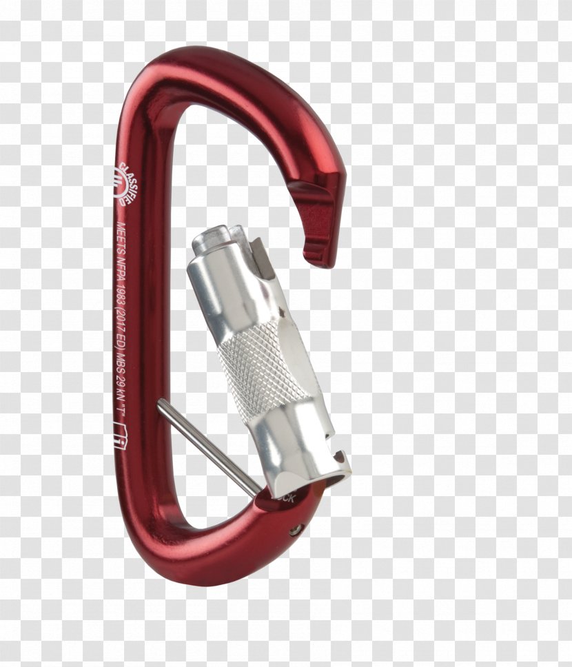 Carabiner Rope Access Aluminium Key - National Fire Protection Association Transparent PNG