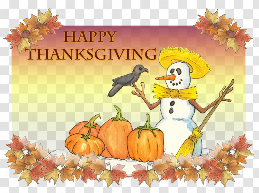 Pumpkin Thanksgiving Day Cartoon Greeting & Note Cards Transparent PNG