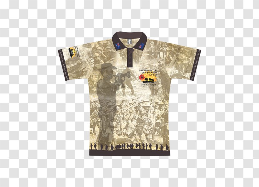 Printed T-shirt Sleeve Polo Shirt - Brand - City War Transparent PNG