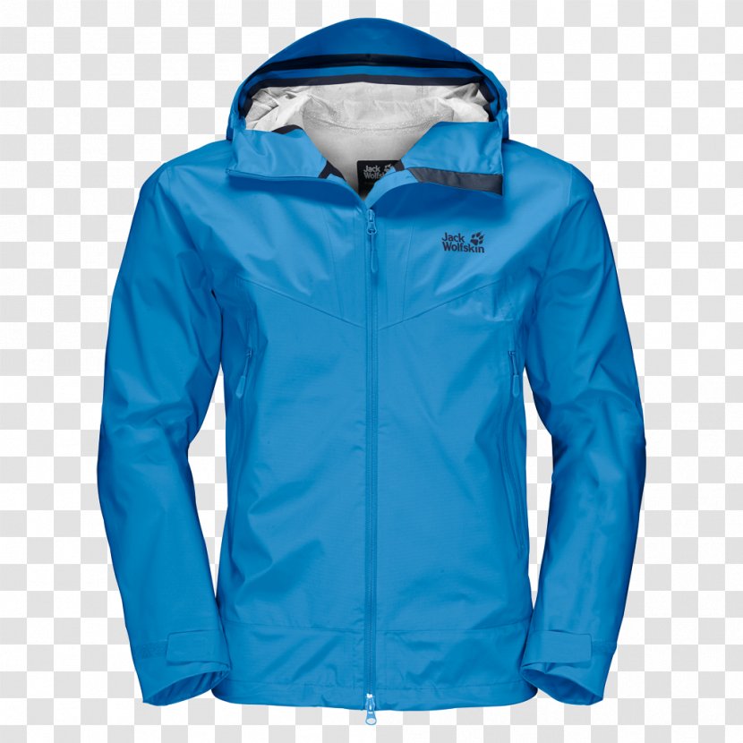 Jacket Raincoat Clothing Outdoor-Bekleidung Jack Wolfskin - Hoodie Transparent PNG