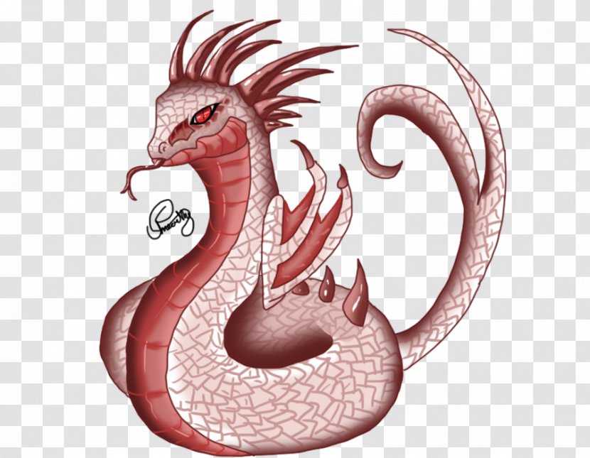 Dragon Serpent Cartoon - Mythical Creature Transparent PNG