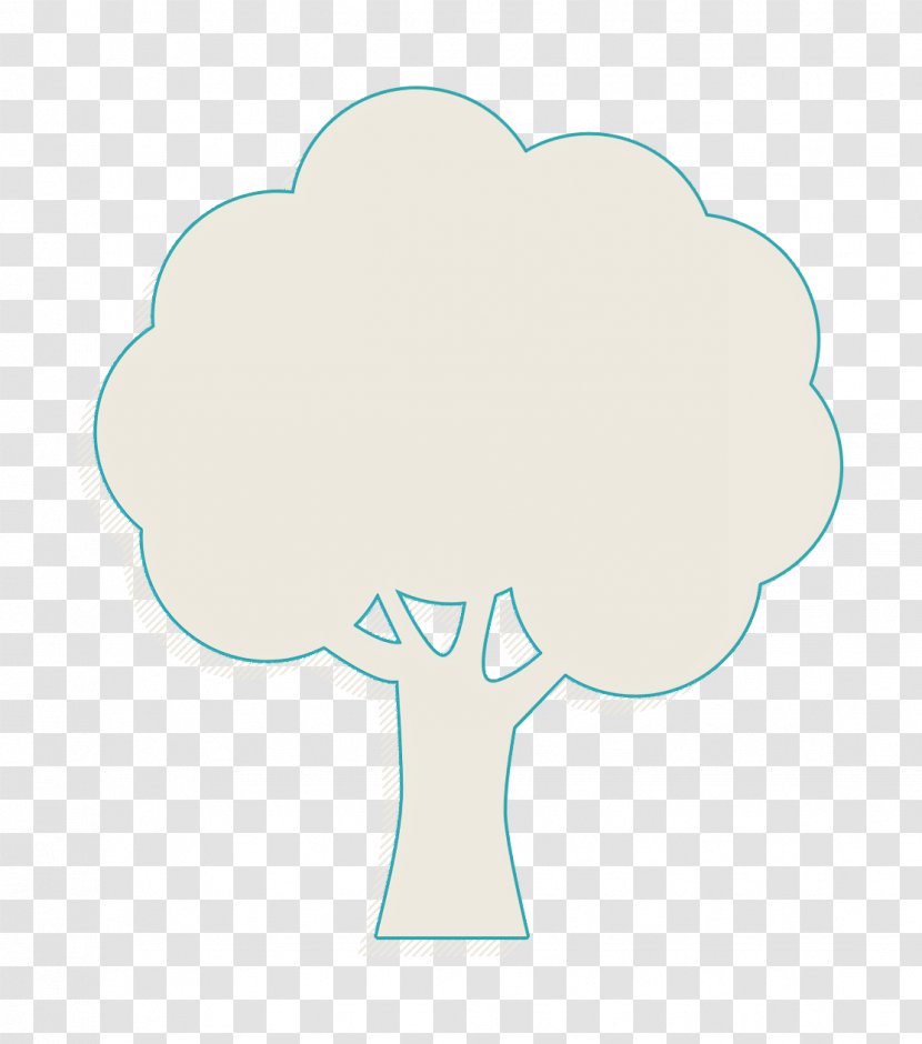Tree Icon Ecologism Nature - Line Art Meteorological Phenomenon Transparent PNG