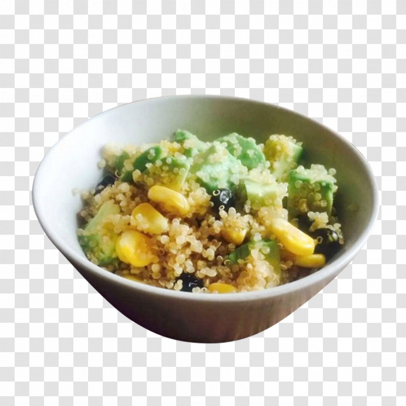 Couscous Vegetarian Cuisine Stuffing Quinoa Food - Barley Rice Avocado Corn Salad Transparent PNG