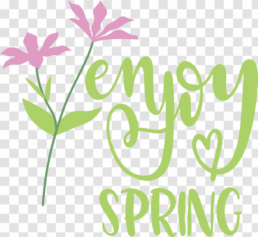 Enjoy Spring Spring Transparent PNG