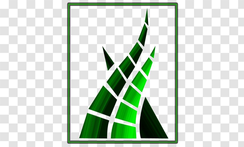 Line Triangle Leaf Font - Artificial Grass Transparent PNG