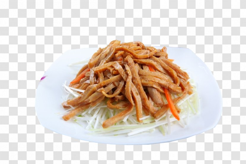 Chow Mein Yakisoba Lo Chinese Noodles Fried - Thai Food - Sugar Mixed With Herbs Transparent PNG