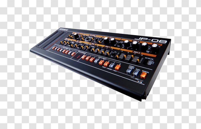 Roland Jupiter-8 SH-01A Sound Module Synthesizers JU-06 Corporation - Electronics - Musical Instruments Transparent PNG