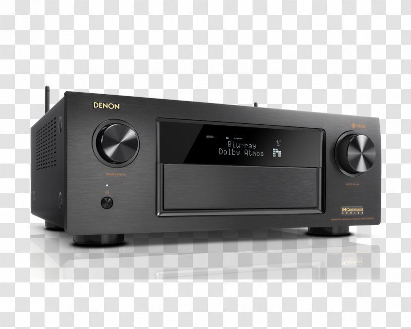 Denon AVR-X4400H 9.2 Channel AV Receiver AVR X4400H Dolby Atmos - Home Theater Systems Transparent PNG